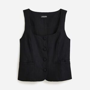 J Crew Linen Vest